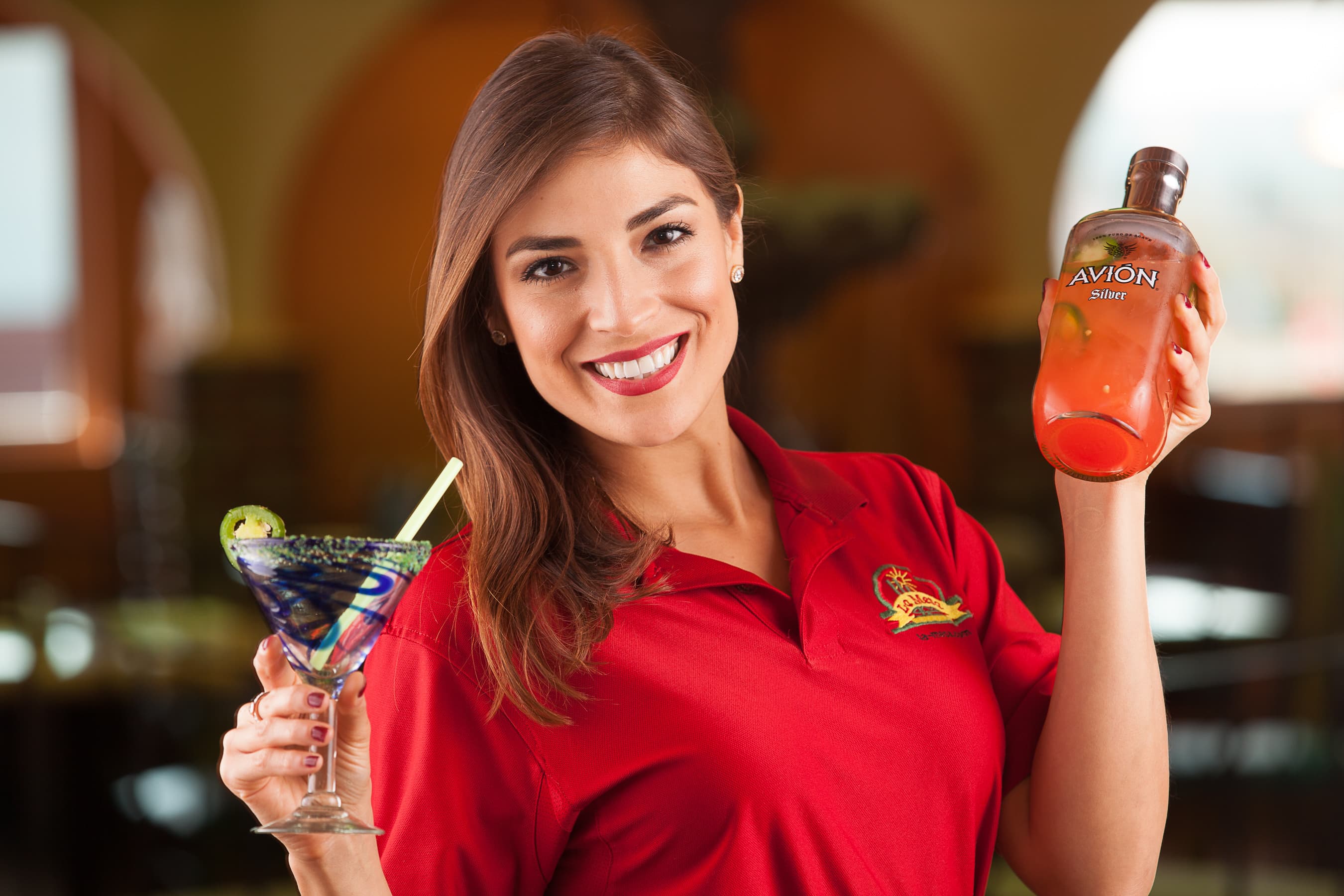 Try La Mesa's Avion Margaritas!