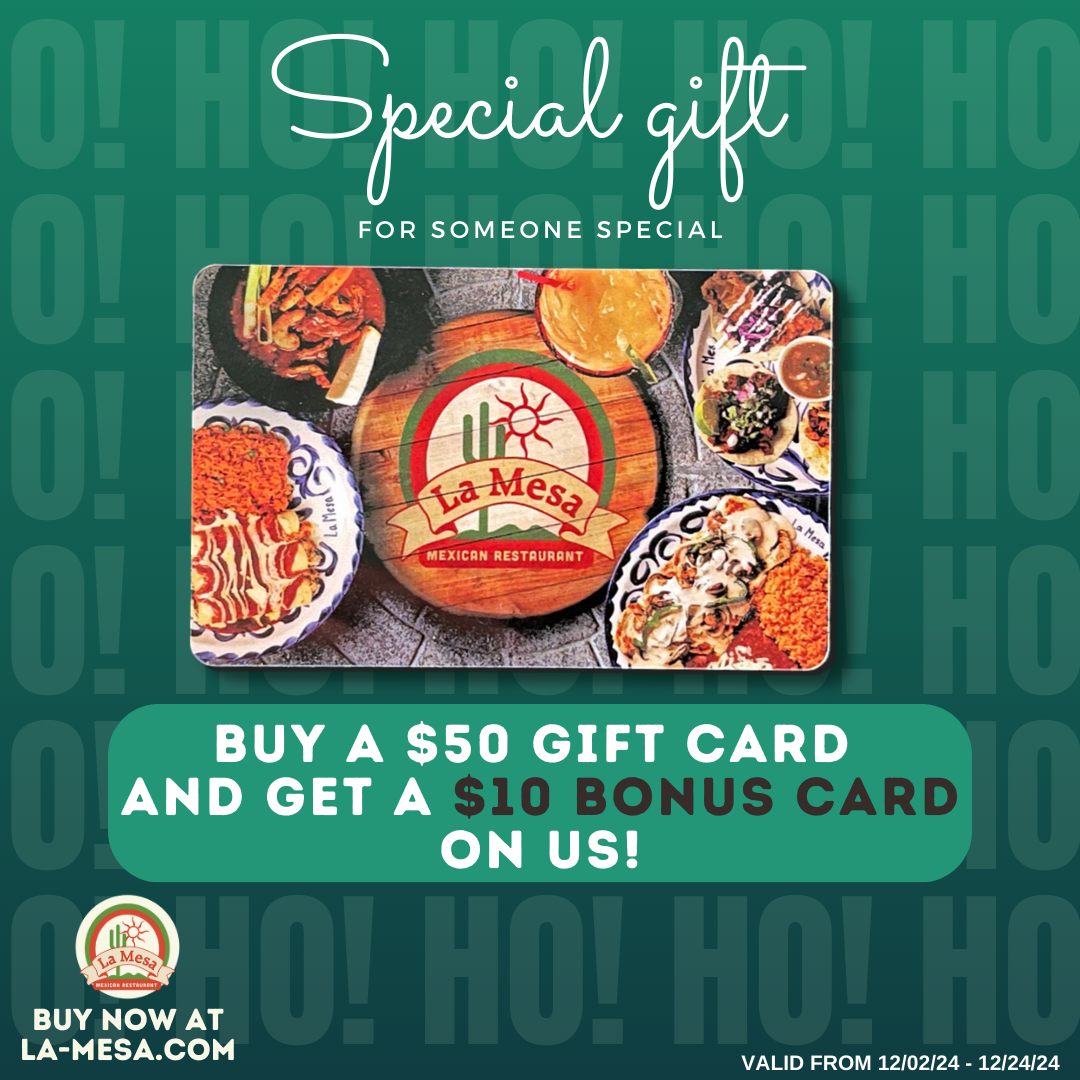 La Mesa - Gift card promo